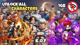 Nandito Lahat ng Skin Ng KOF sa ML | KING OF FIGHTER | Unlock All characters | Tagalog Gameplay