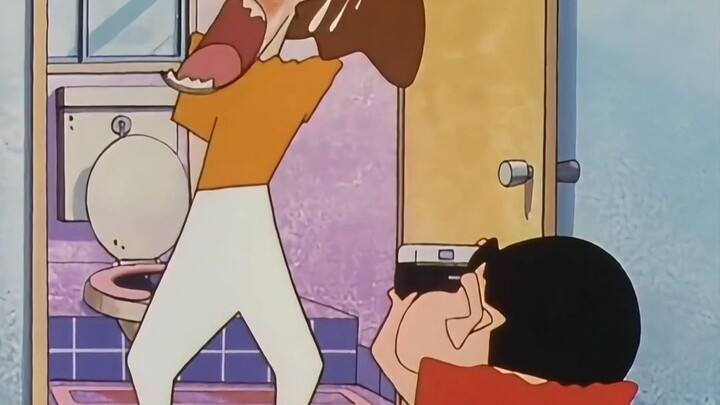 I suggest sitting down 🤔 #CrayonShin-chanAnime #CrayonShin-chanEverydayLife #CrayonShin-chan #Childh