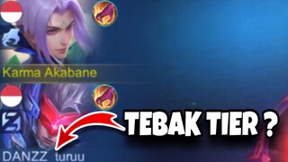 TEBAK TIER ?