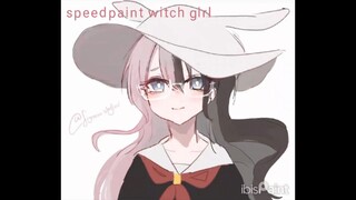 speedpaint witch girl