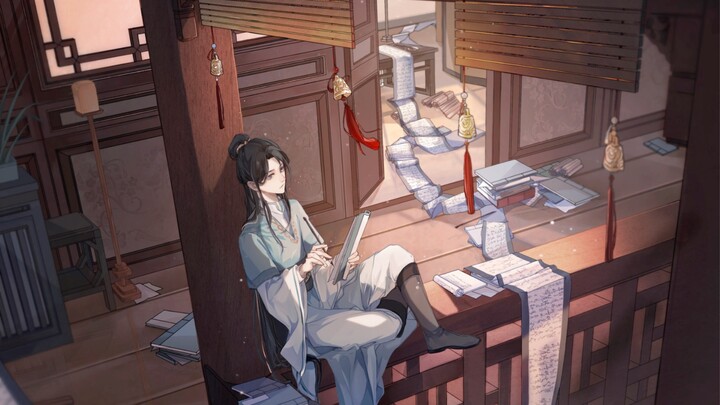 【Quá trình】“Viết gì đây nhỉ?”