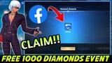 TRICK TO GET 1000 DIAMONDS FROM FACEBOOK, MUST JOIN | MOBILE LEGENDS