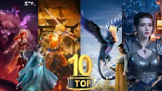 Top 10 chinese 3d Anime 2022/2023 | Top chinese Donghua in hindi dubbed like btth, Soul land
