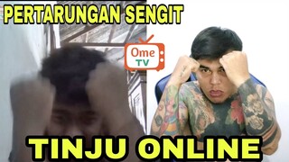 Tinju online , saling adu mekanik || Prank Ome TV