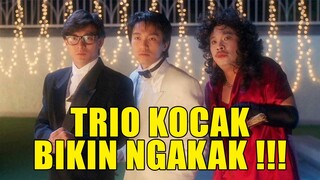 TRIO KOCAK STEPHEN CHOW ANDY LAU DAN PAMAN TAT BERAKSI - ALUR CERITA FILM TRICKY BRAINS