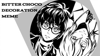 Bitter Choco Decoration Meme + Speed Painting ft. Persona 5