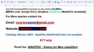 WANTED! - Dating for Men simplified