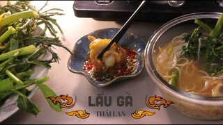Lẩu Gà Thái Lan || Món ngon dễ làm || Dh Foods