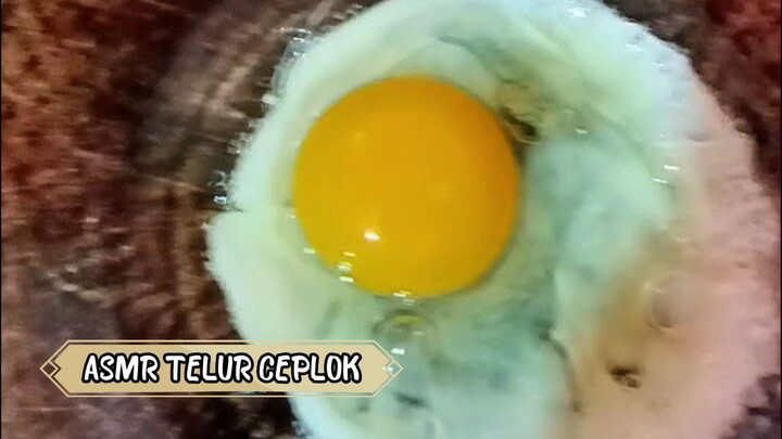 ASMR TELUR CEPLOK MAKAN