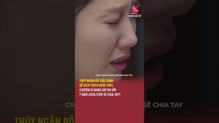 Thúy Ngân bôi dầu xanh để kích thích nước mắt, chuyện gì đang xảy ra?