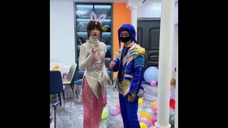 唐三小舞踩气球好玩吗？ #斗罗大陆#唐三#小舞