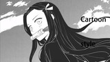 [Demon Slayer] Nezuko Doujin Drawing (Comic Style)