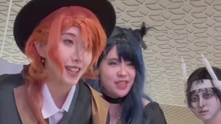 When you are playing the piano on Halloween and a cosplay blogger asks you to play Attack on Titan