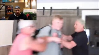 PSYCHO FAN CRASHES EASTER Joe Bump's Reaction