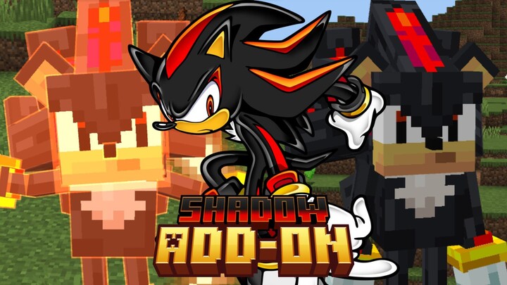 Shadow The Hedgehog Add-On in Minecraft