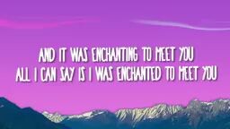 enchanted by taylor swift