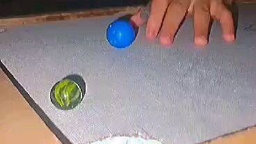 try to make own billiard table and play with my step daughter nicely done...