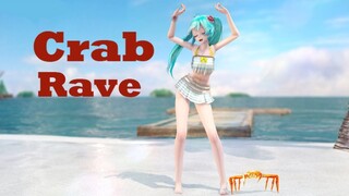 [MMD]  🌟Miku🌟 Crab Rave -【2K/60fps】