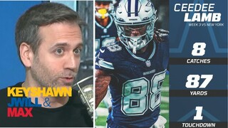 Max Kellerman impressed by CeeDee Lamb's 1-handed TD catch gives Cowboys 23-16 win over Giants