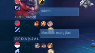 AWALNYA DIBACOTIN AKHIRNYA DIPUJI | ALUCARD EXP LANE MONTAGE