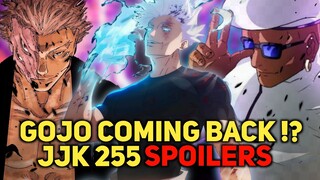 Chapter-255 Spoilers | Gojo Return | Sukuna Is Loosing? JUJUTSU KAISEN #Jjk255 #JujutsuKaisen