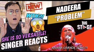Nadeera - Problem [Big Stage 2023] | SINGER REACTION