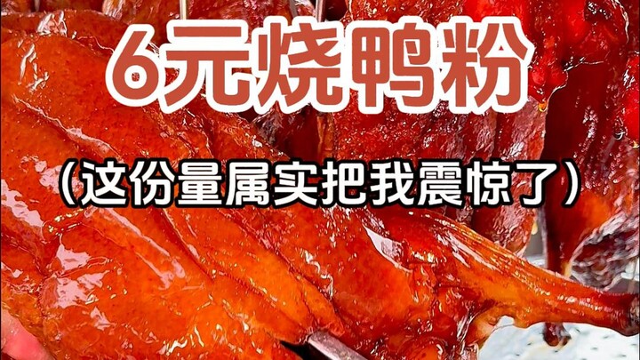 فطيرة بطة مشوية بـ 6 يوانات