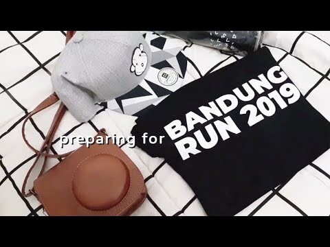 daily vlog #6 - preparing for bandung run and random haul