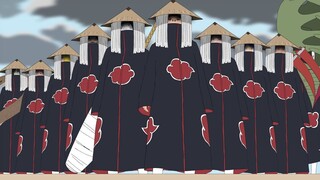 If the Akatsuki fought together 😯 | FHD Dubbed Anime