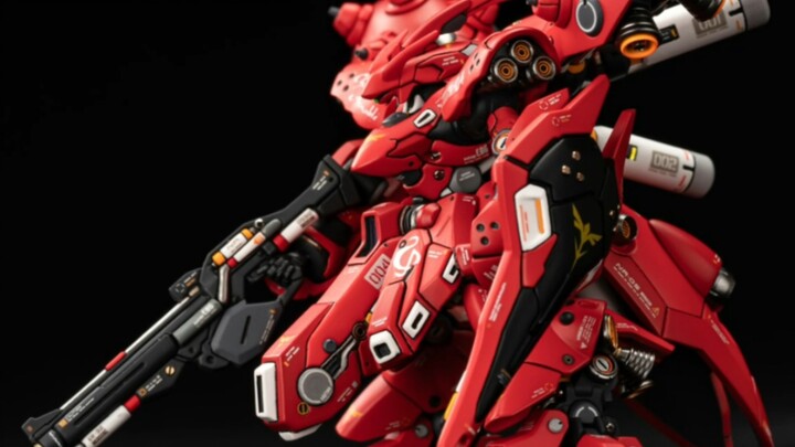 Bandai Gundam Kotak Makanan Telur, Artefak Bandai GUNDAM, Kit Mini Nightingale Dicat Sepenuhnya, Tan