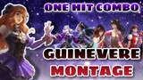 GUINEVERE ONE HIT COMBO MONTAGE - MOBILE LEGENDS