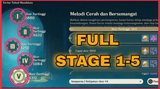 EVENT TERBARU GENSHIN IMPACT TARIAN TEKAD MENDALAM LEVEL 1-5