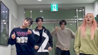 มินนี่ ซ่ง ยู่ฉี เต้นทอมบอยกับรุ่นพี่ของเธอ