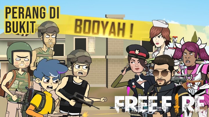 PERANG LAWAN SQUAD ALOK DI BUKIT BERMUDA - Animasi Free Fire 03 #Vorbys