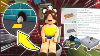 NEW BLOXBURG MOUSE AND TRASH UPDATE 0.12.5!!