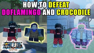 Doflamingo and Crocodile Boss How To Fight Them in A One Piece Game