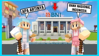 Aku Dan Adiku Terpaksa Harus Membangun Bank Pertama Di Minecraft ft @Shasyaalala