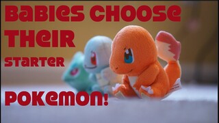 Babies Choose Their Pokémon Starter