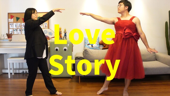 结婚七年，我们又穿上了婚礼当天的衣服，只是...《Love Story》【舞力全开国行版】Cola様的星期“舞”第100期