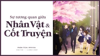 Sự Tương Quan Giữa Nhân Vật & Cốt Truyện | Phân tích Hyouka (Kem Đá)