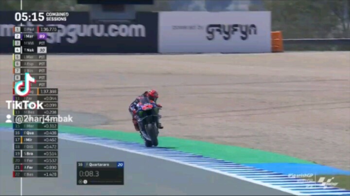 Qualifikasi MotoGP Jerez Spanyol #spanishGP