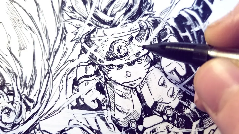 Drawing Naruto NEW Cyberpunk Redesign! Anime Manga Sketch - Bilibili Drawing Naruto NEW Cyberpunk Redesign! Anime Manga Sketch - Bilibili