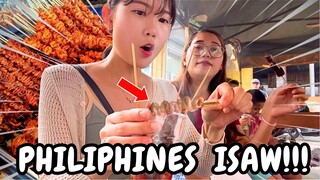 Exploring Philippines Food Market and Meeting kind Filipino 🇰🇷🇵🇭❤️ | ISAW 🍖