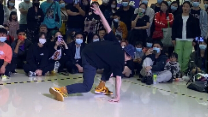 Popping比赛对上音乐层次切分好的小孩子真的难打
