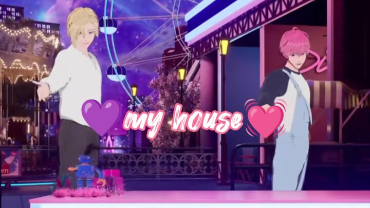 【plave ساكي】بث مباشر لرقصة مقلدة على أغنية my house/بامبي ونوح/تعالوا بسرعة وشوفوا المنزل الجديد