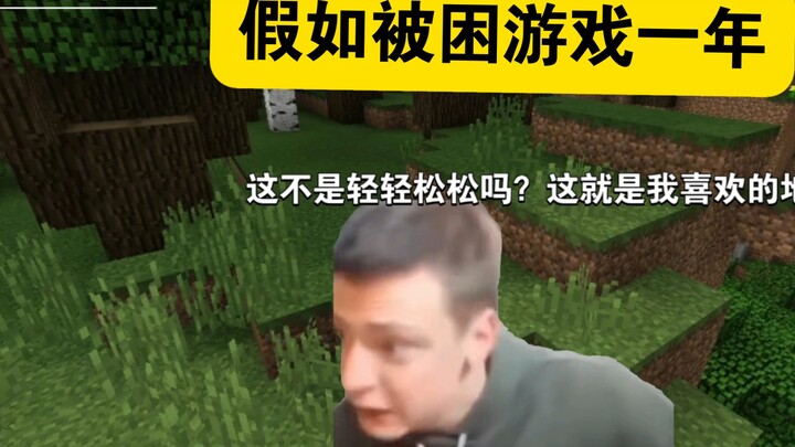 What If You Were Trapped in a Game for a Year?