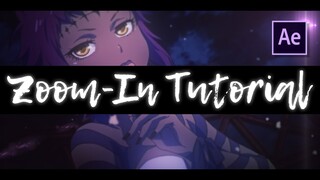 After Effects Tutorial | Zoom-In Transition