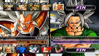 SAIYAJINES PUROS SSJ VS VILLANOS DE DBAF | DRAGON BALL Z BUDOKAI TENKAICHI 3 VERSION LATINO MODS HD