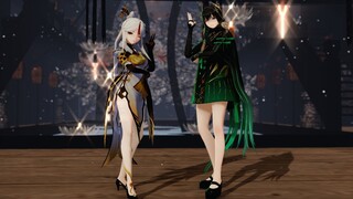 [MMD]Tarian seksi Ningguang & Qu <Yoiyoi Kokon>