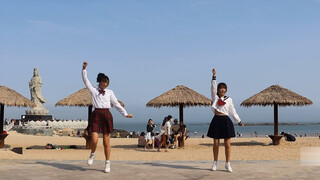 Junior High School Girls' Cover Dance of "Yes OK"